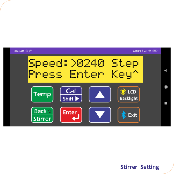 Stirrer Setting