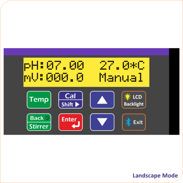 Ph Meter - Menu